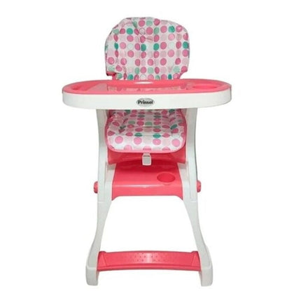Silla Alta Prinsel 1056 A IY Kinder City Circulos Rosa
