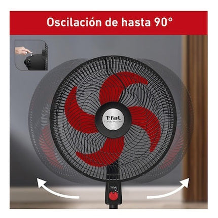 Ventilador T-Fal VE2913X0 Turbo Power 45cm 4 Aspas de 3vel 80W