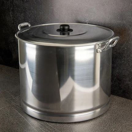 Vaporera Vasconia VAPORE 45VAS con Tapa de Aluminio y Asas Remachadas 47 L