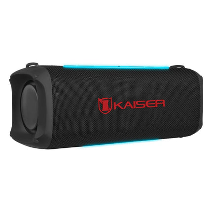 Bocina Portátil Kaiser KBL-3020BK 3" 20W RMS hasta 12 hrs de Batería Negro + Audifonos de Regalo