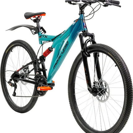 Bicicleta Mercurio Ztx Ds 21 Velocidades Rodada 26 Celeste Unitalla Único