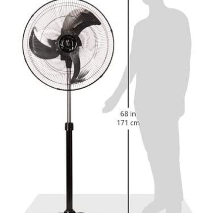 VENTILADOR 18" PEDESTAL INDUSTRIAL MARCA Z FAN 3389