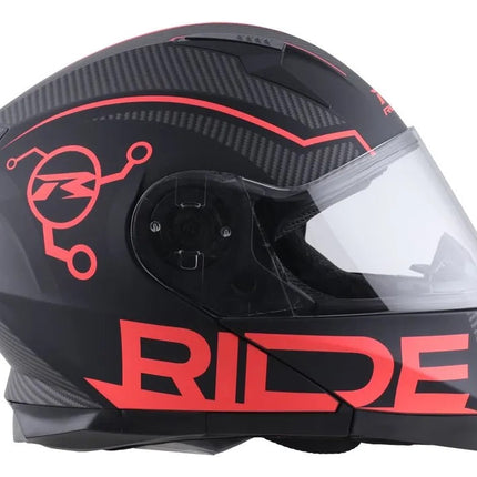 Casco Motociclista Abatible Tour Hr Ride Line St N Unisex