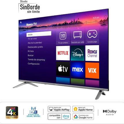 Pantalla Hyundai HYLED5531QR 55" QLED Smart UHD 4K
