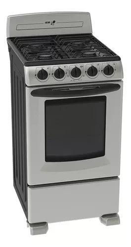Estufa IEM EI5020BAPS1 20" 4 Quemadores Silver