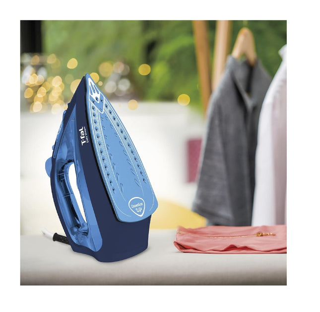 Plancha de Vapor T-Fal FV1950X0 True Ceramic Glide Azul