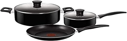 BATERIA DE 5 PZS FAMILY COOKNEGRA MOD A741S585 T-FAL