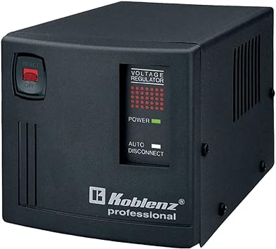 Regulador Koblenz ER-2550 de voltaje automático, 2500 VA, 6 contactos