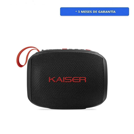 Bocina Portátil Kaiser KBE-1022BK 8hrs 10w Rms Tws Negro