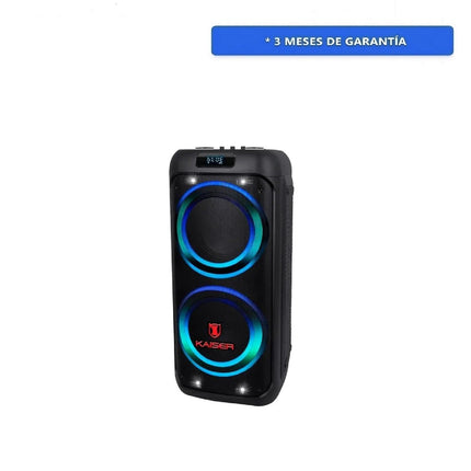 Bocina Kaiser KSB-4208 Bluetooth One Body 2x8pulg Usb Sd