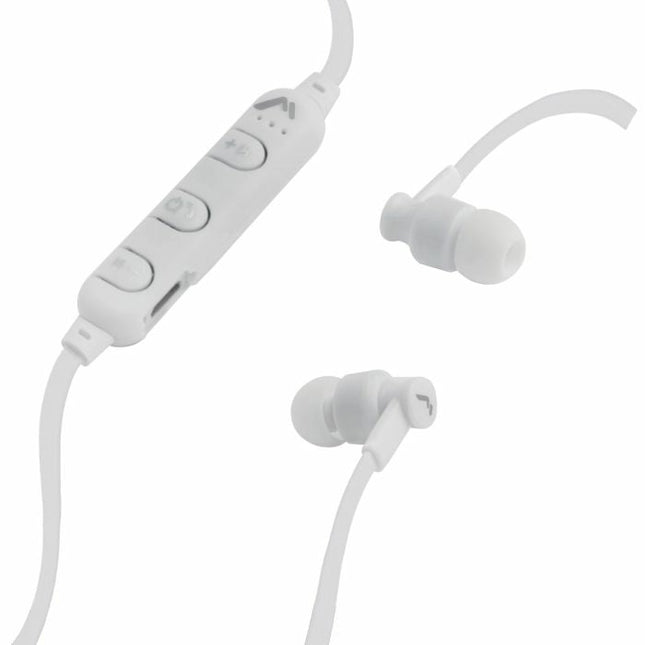 Audífonos  Mitzu MH-9220WH Bluetooth manos libres bateria 2.5h 10 m blanco