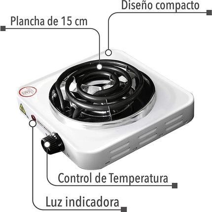PARRILLA ELECTRICA RCA HY1000A SENCILLA