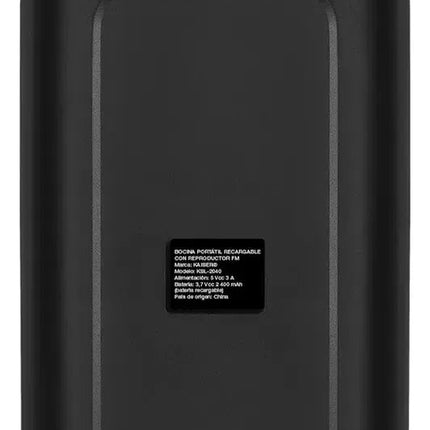 Bocina Bluetooth Kaiser KSL-2040 10w Rms 2x4pul Usb Sd Aux