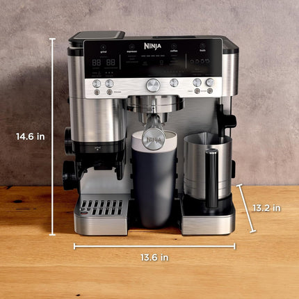 Cafetera de Espresso y Cold Brew Ninja ES601 Luxe Café Premier Series