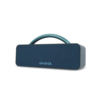Bocina Aiwa AWS80BTU  Bluetooth, Portátil, Resistente al Agua IPX5, Azul