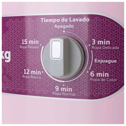 Lavadora Redonda 15Kg Rosa Acros ALF1551ER