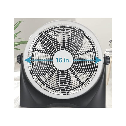 Ventilador De Piso BLACK & DECKER BFF16B 16" Negro / Gris