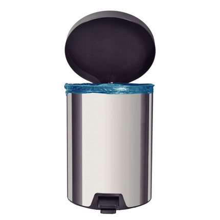 Bote de Basura Tramontina 94538705 Acero Inox New C/Pedestal 5 L