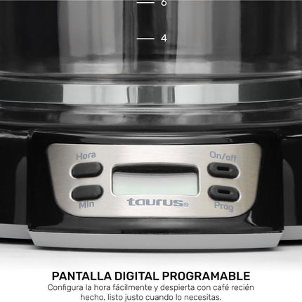 Cafetera Taurus Velvet Digital 1.2 L de capacidad