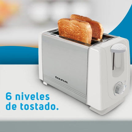 Tostador Taurus LEONIS WHITE para Pan