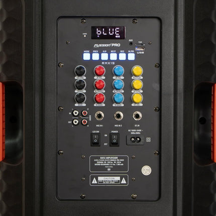 Bafle Fussion PBS-15032 de 15" 120W RMS Bluetooth 40 000w