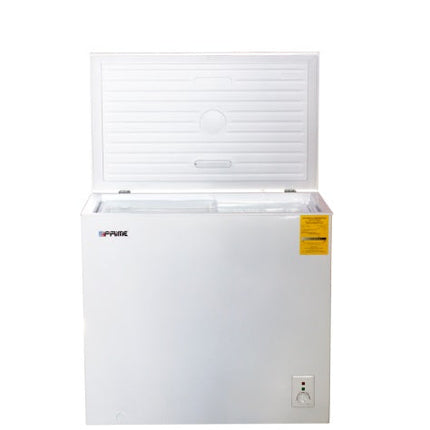 Congelador Prime CPR50-B 5 Pies Función Dual Horizontal Tapa de Cristal Blanco