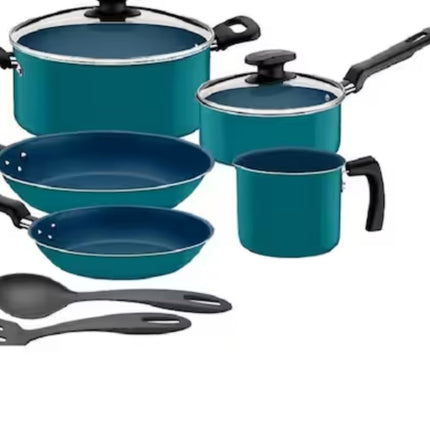 Paquete 2 Baterias Tramontina 27899363 / 27899364 9 piezas Coral + Verde