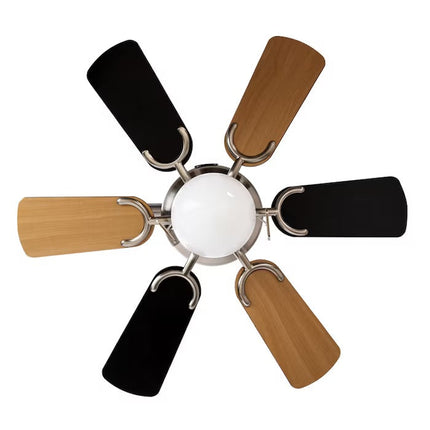 VENTILADOR MASTERFAN VDPECLSA30  30" DE TECHO PETIT C/ LUZ SATINADO