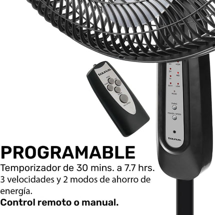 Ventilador De Pedestal Taurus Turbo Cycle 18'' Potente
