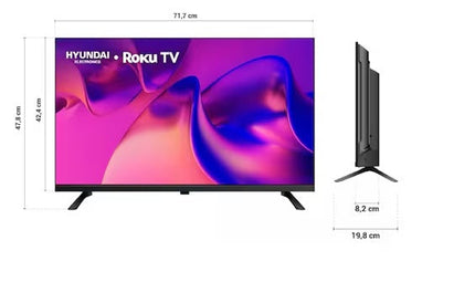 Pantalla Hyundai HYLED3257RIM Hd Smart Roku