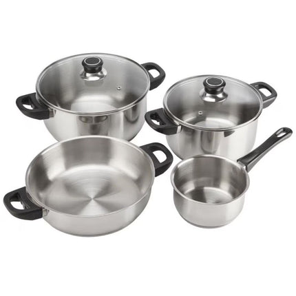 Batería Royal Magefesa 01BXROYAL06 de 6 Piezas Acero Inoxidable
