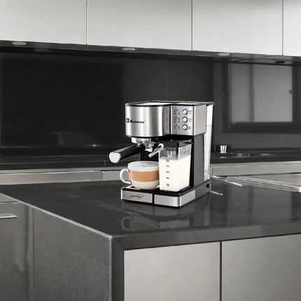 COMBO Batidora Koblenz BPKM-800 de pedestal 6 Vel Tazón 4.8 L + Cafetera Espresso & Latte CKM-1350 IN 1,350 Watts
