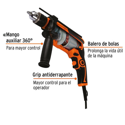 Rotomartillo Truper roto-1/2a7 1/2" 650 W profesional