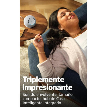 Bocina Amazon Echo Dot Max BOD6V1H9PM Morado Glacial Con IA