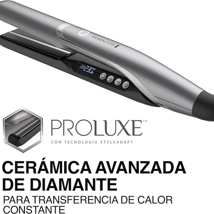 Plancha Alaciadora Remington S29A-110F Proluxe Color Gris