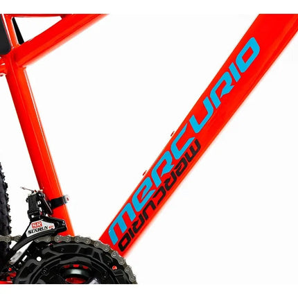 Bicicleta De Montaña Mercurio Kaizer R29'' 21v Sup Delantera Naranja