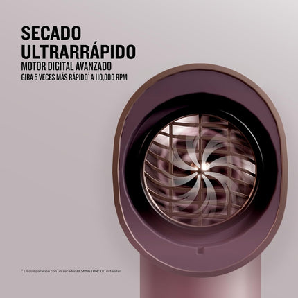Secadora Remington EC8930 AIRvive Digital con Tecnología Iónica