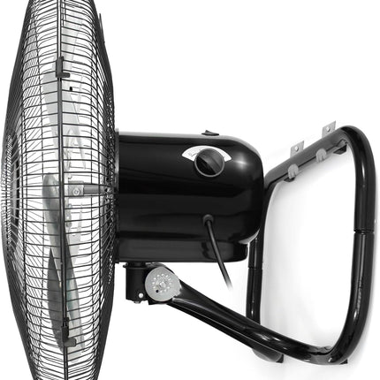 Ventilador de Pedestal Taurus MAVERICK VEN 18 Pulgadas 3 en 1 Pedestal, Piso y Pared 6 Aspas Metálicas 3 Velocidades