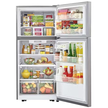 Refrigerador LG LT57BPSX Top Mount 20 Pies Plateado
