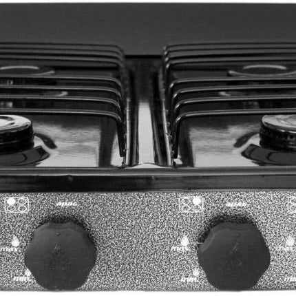 Parrilla de gas Super Flama 4Q-G 4 quemadores con cubierta porcelanizada Gris