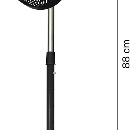 Ventilador de Pedestal Taurus PRACTIKA 10-SF B 10” Negro 3 Vel Altura Ajustable (66 a 88 cm) |