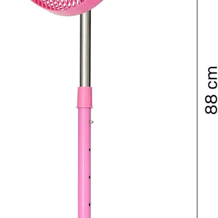 Ventilador Taurus PRACTIKA VENT 10 SF P 10” Rosa 3 Vel Altura Ajustable (66 a 88 cm)