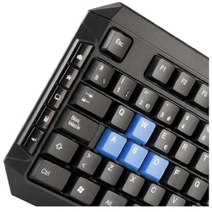 Teclado Mitzu 18-8393 Inalámbrico Green Leaf Multimedia 2.4G