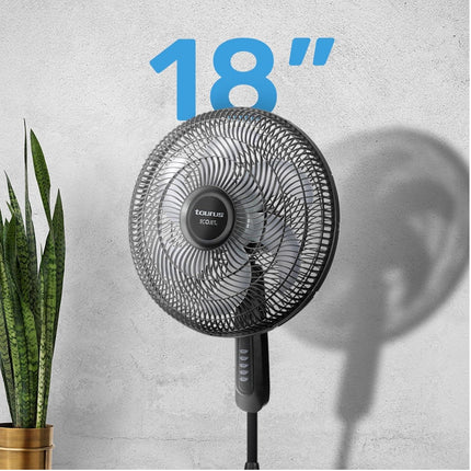 Ventilador Taurus Silent Power 3 Velocidades, 18" Negro