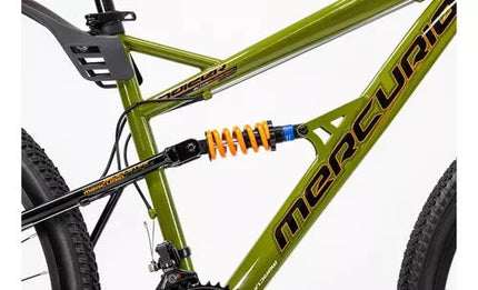 Bicicleta Mercurio Kaizer Dh 21 Velocidades Rodada 29 Color Verde Tamaño Del Cuadro M