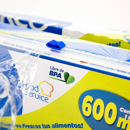 Plástico Adherente Ekco de Grado Alimenticio de 600 m x 30 cm