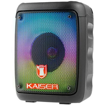 Bocina Kaiser KSW-7003 De 3 Pulgadas Con 4 Efectos De Luz Negro