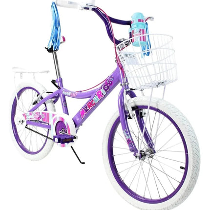 Bicicleta Mercurio Sweetgirl Rodada 20 Acero Cubrecadena Purpura