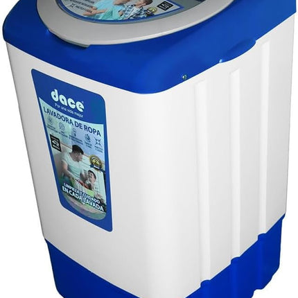 Paquete Dace Lavadora Manual DACE LA11101/ LA121PPBA Blanca 12 Kg 1 Tina Solo lava + Centrifugadora  DACE SD28P/SD06 de Ropa 6 Kg Blanca