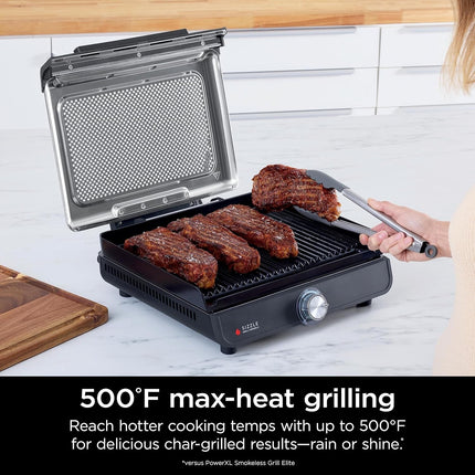 Parrilla y plancha eléctrica Ninja GR101 de 1450W